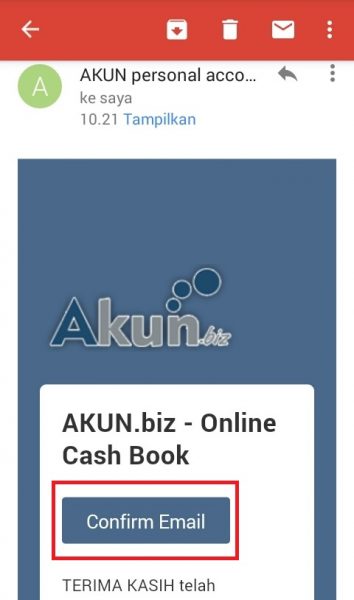 Register AKUNbiz