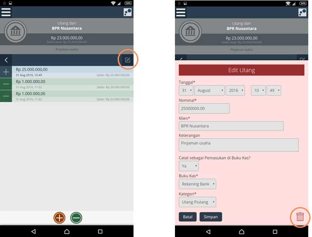 edit utang piutang